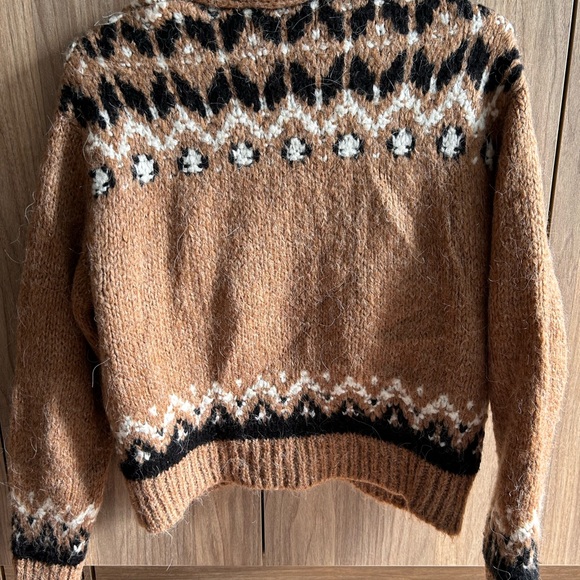 Zara alpaca/wool Cardigan - Picture 3 of 4